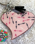 Fancy Heart Acrylic Blank