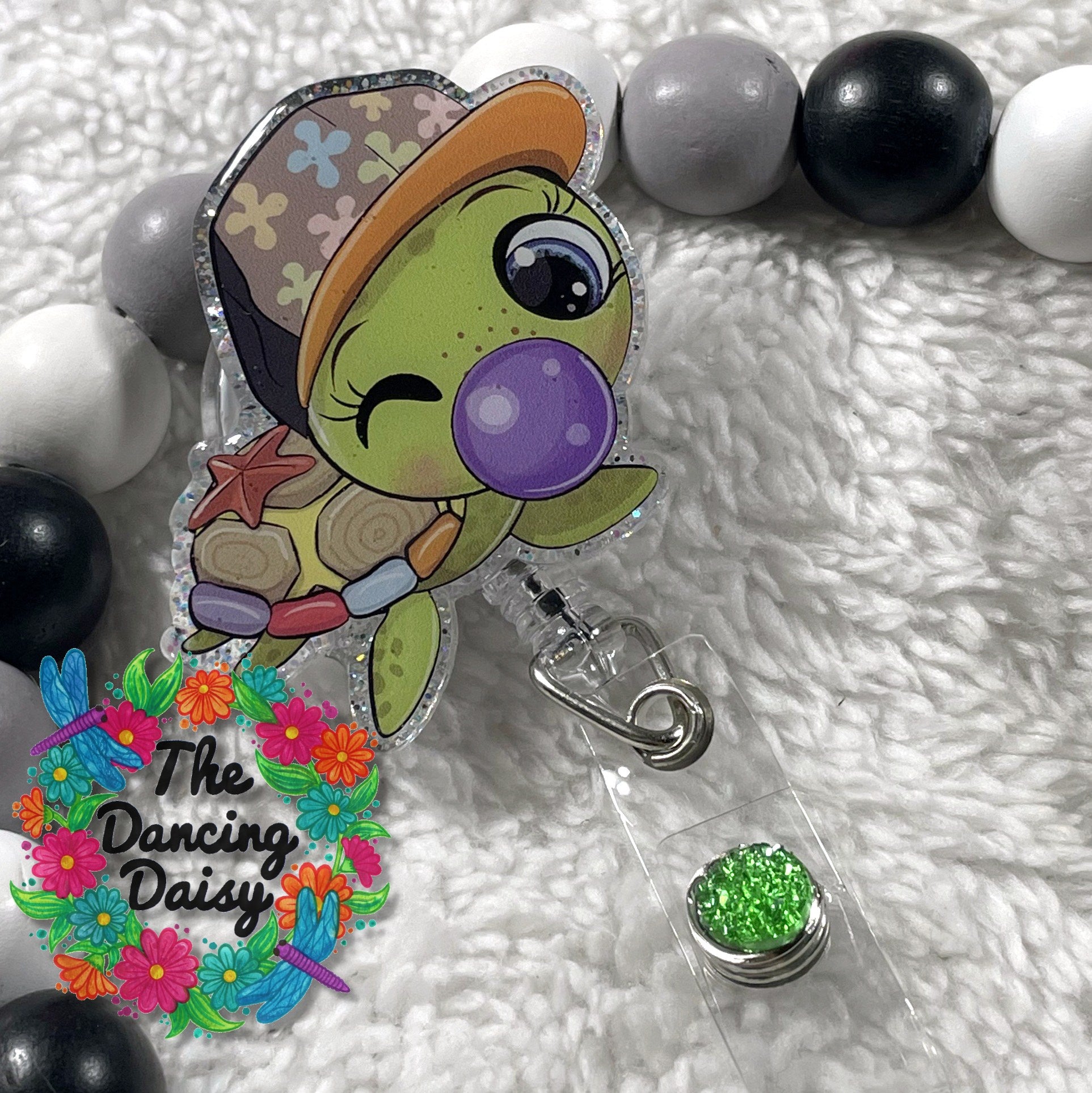 Turtle Bubblegum Decal &amp; Acrylic Blank COMBO
