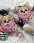 Corgi Donut Decal & Acrylic Blank COMBO
