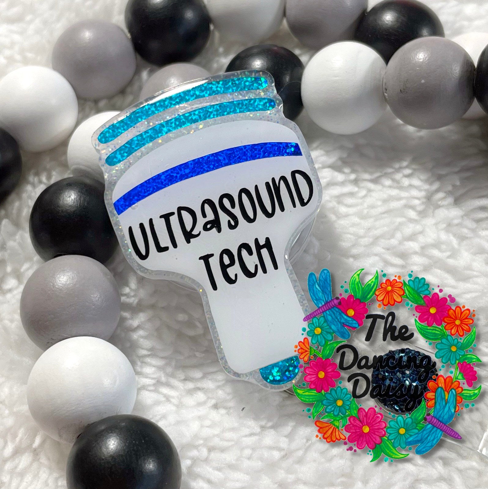 Ultrasound Gel Bottle Acrylic Blanks for Badge Reel Crafting Moxie Vinyls