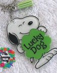 Lucky Dog Acrylic Blank