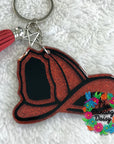 Firemans Helmet  Acrylic Blank