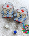 Nurse Gnome Decal & Acrylic Blank COMBO