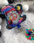 Hippie Gnome Decal & Acrylic Blank COMBO