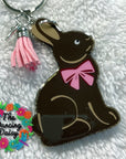 Chocolate Bunny Acrylic Blank