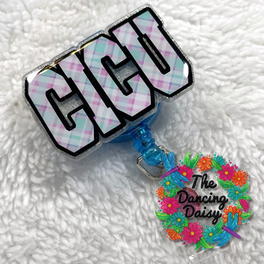 CICU Badge Reel Blank
