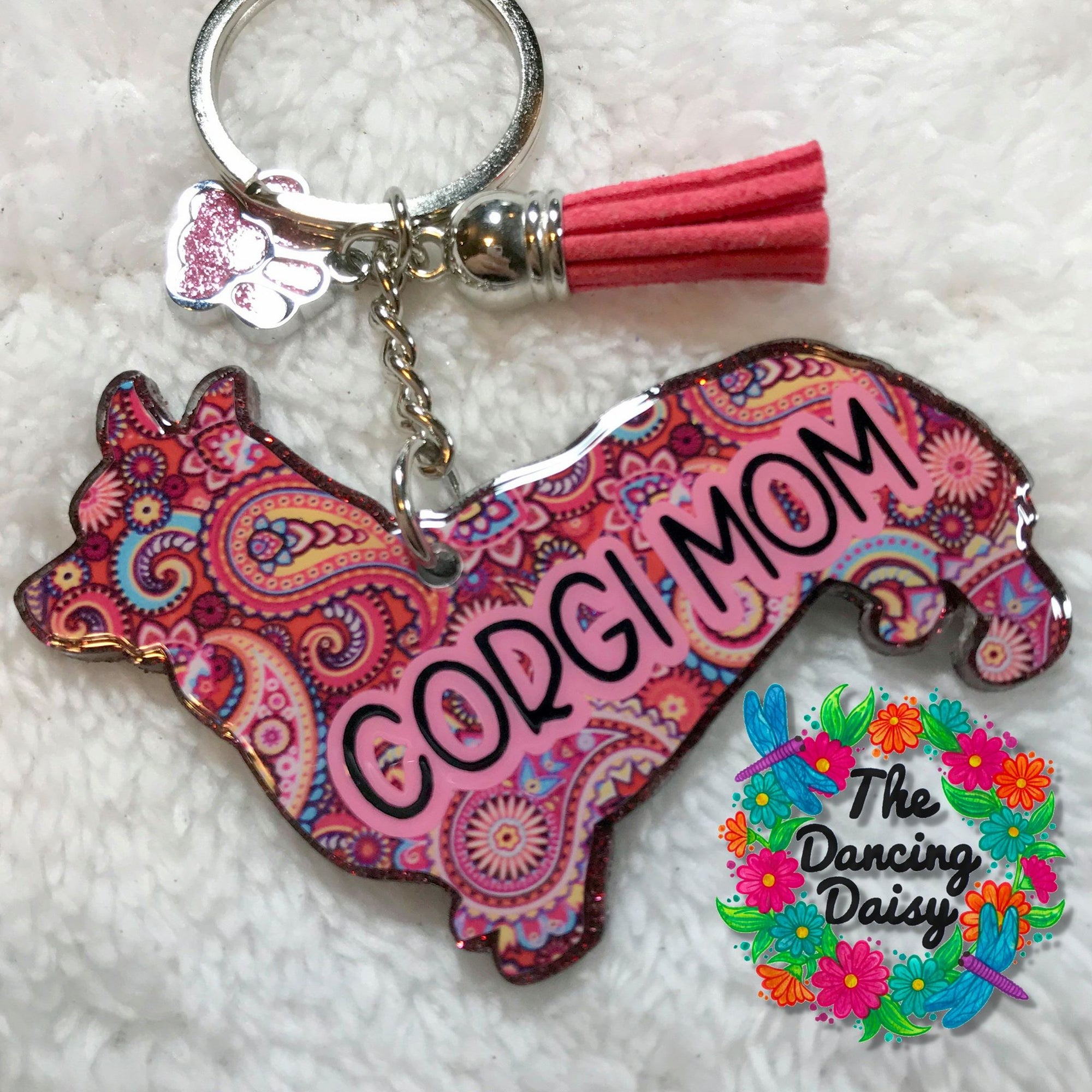 Corgi Key Chain craft blanks