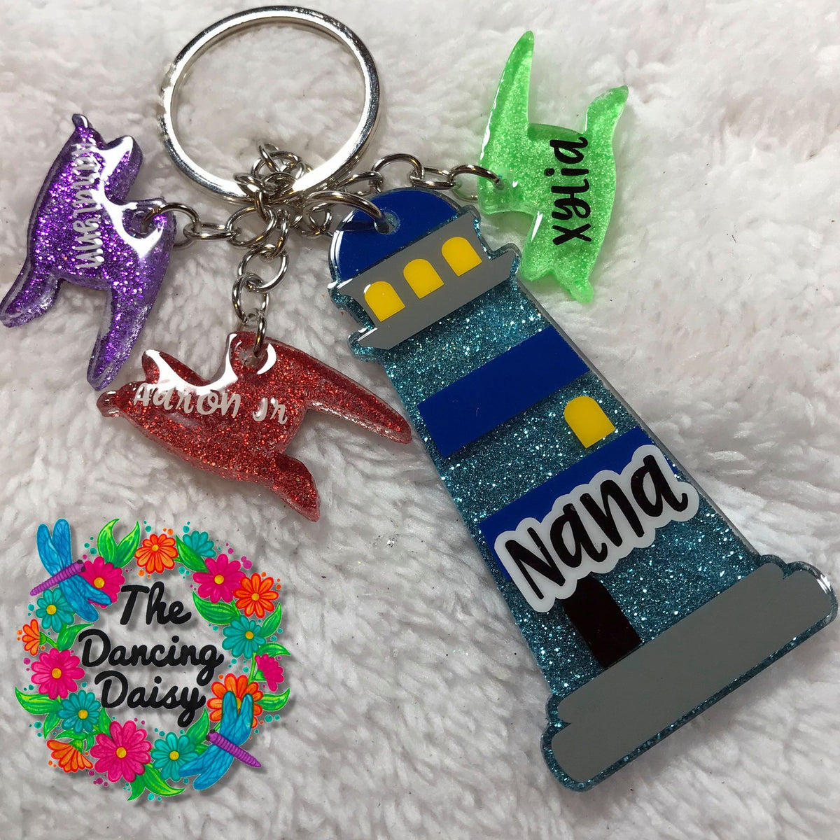 Lighthouse Key Chain Lighthouse Acrylic Blank – Moxie Vinyls