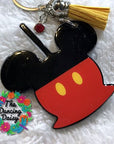 Mouse Ears Apple Acrylic Blank