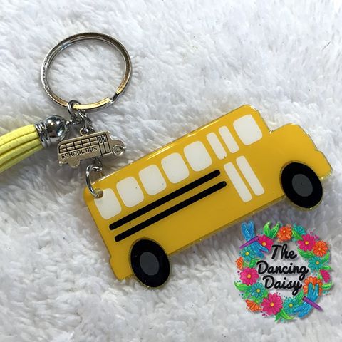 School Bus Acrylic Blank
