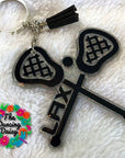 LAX Lacrosse Sticks Acrylic Blank