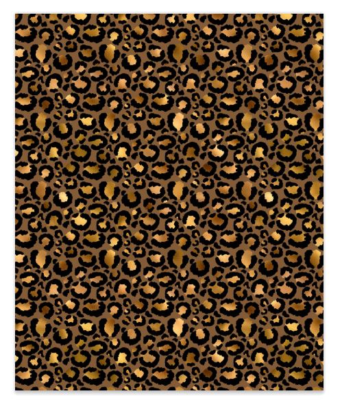 Leopard Brown 2 Faux Leather