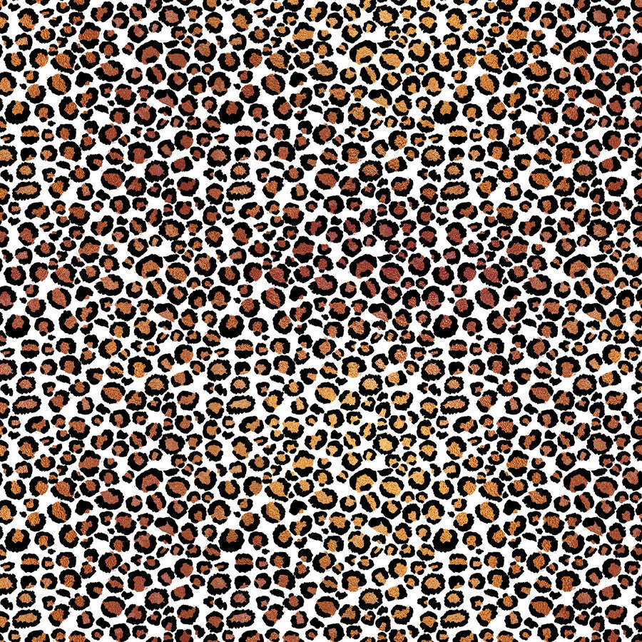 Small White Leopard Spot Adhesive Vinyl