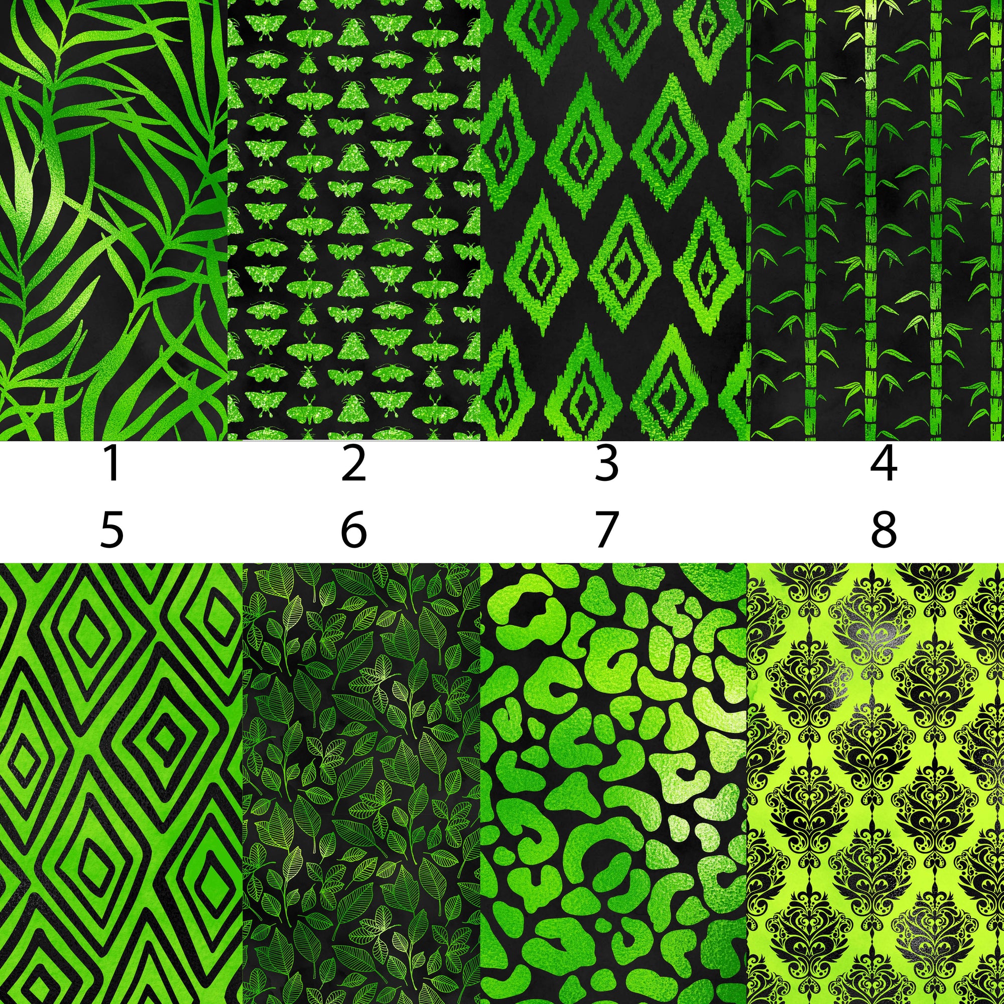 Lime &amp; Black Vinyl