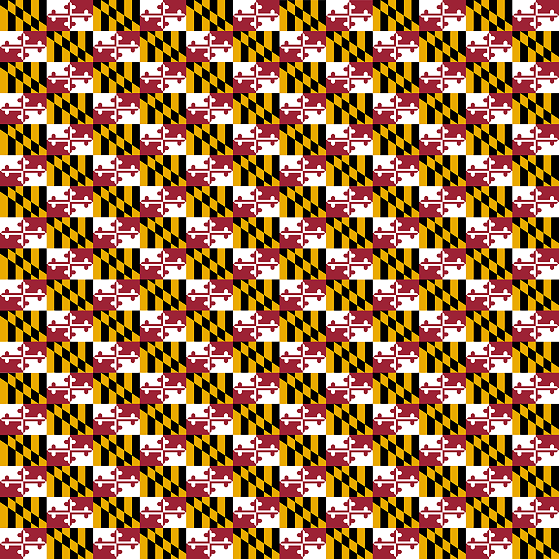 Maryland Flag Adhesive Vinyl