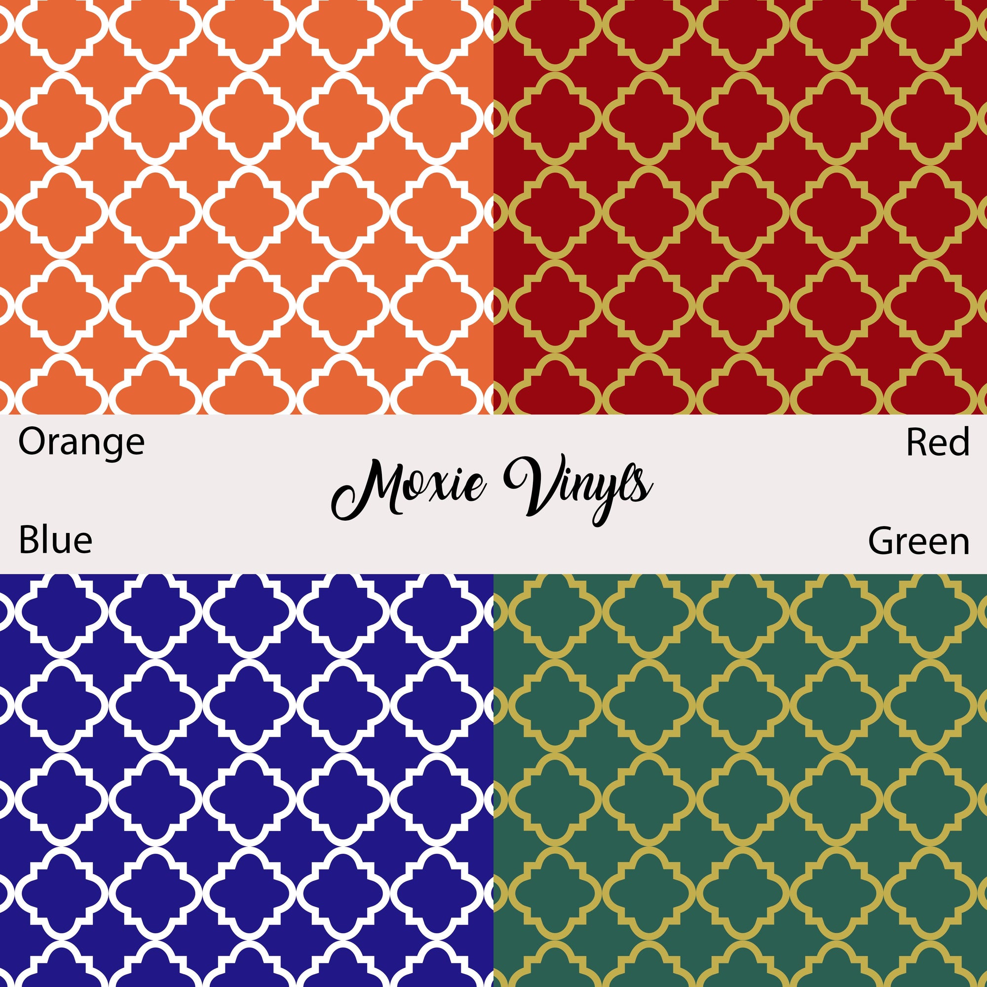 Moroccan Quatrefoil Vinyl