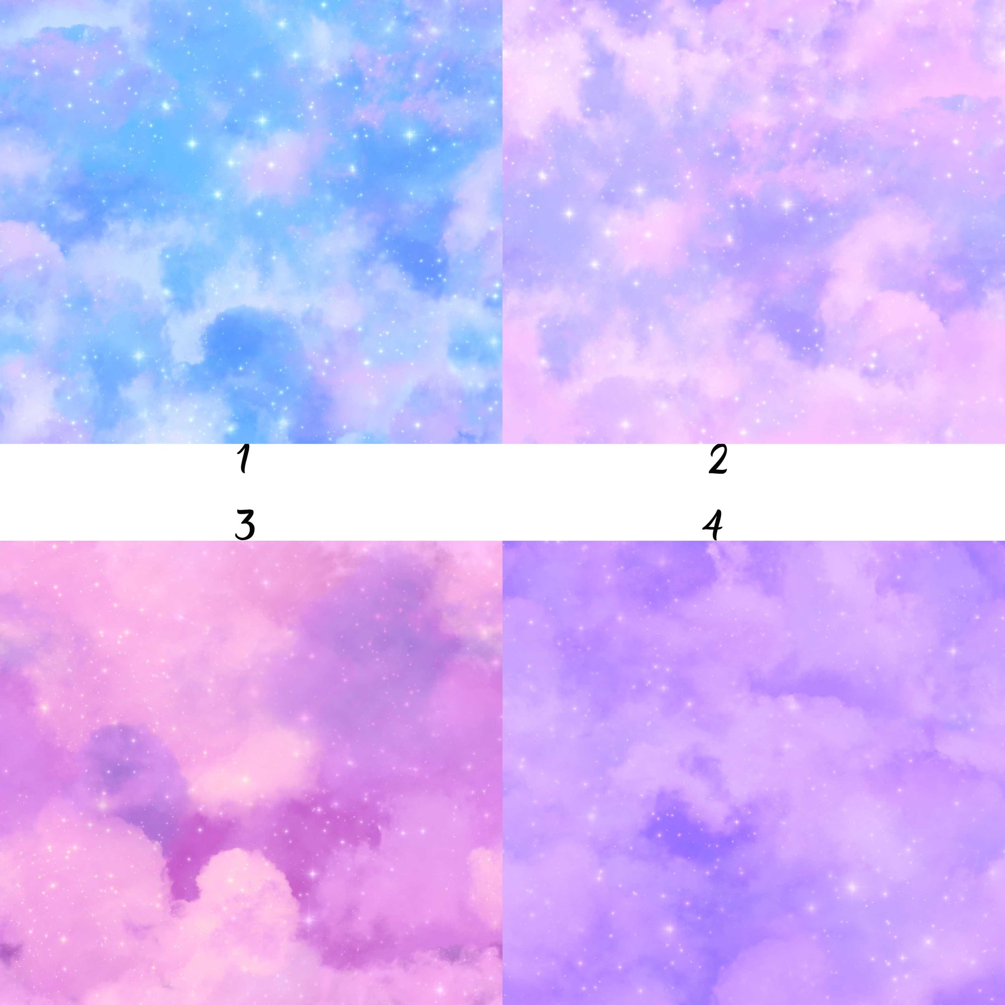 Nebula Sky Pattern Vinyl