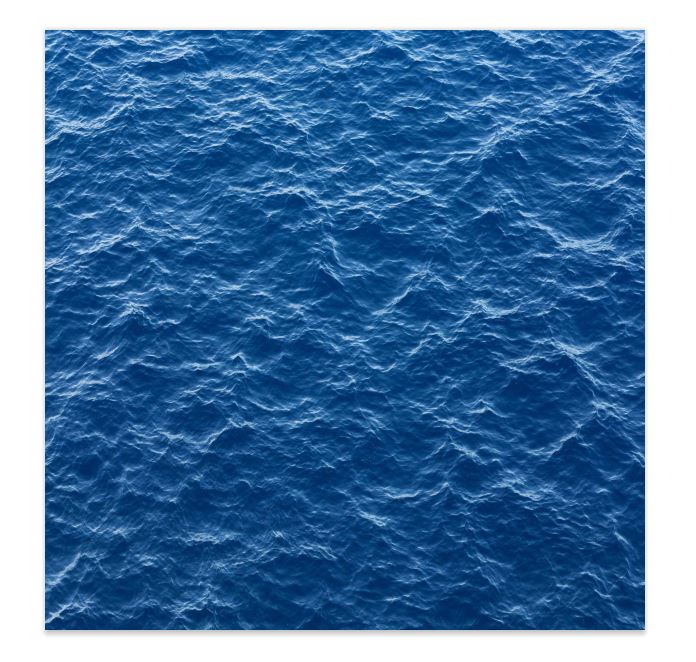 Ocean Water Printed Vinyl