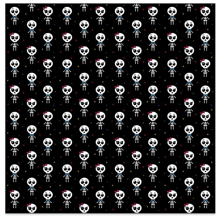 Kawaii Skeletons Vinyl