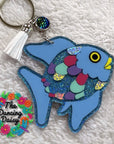 Rainbow Fish Acrylic Blank