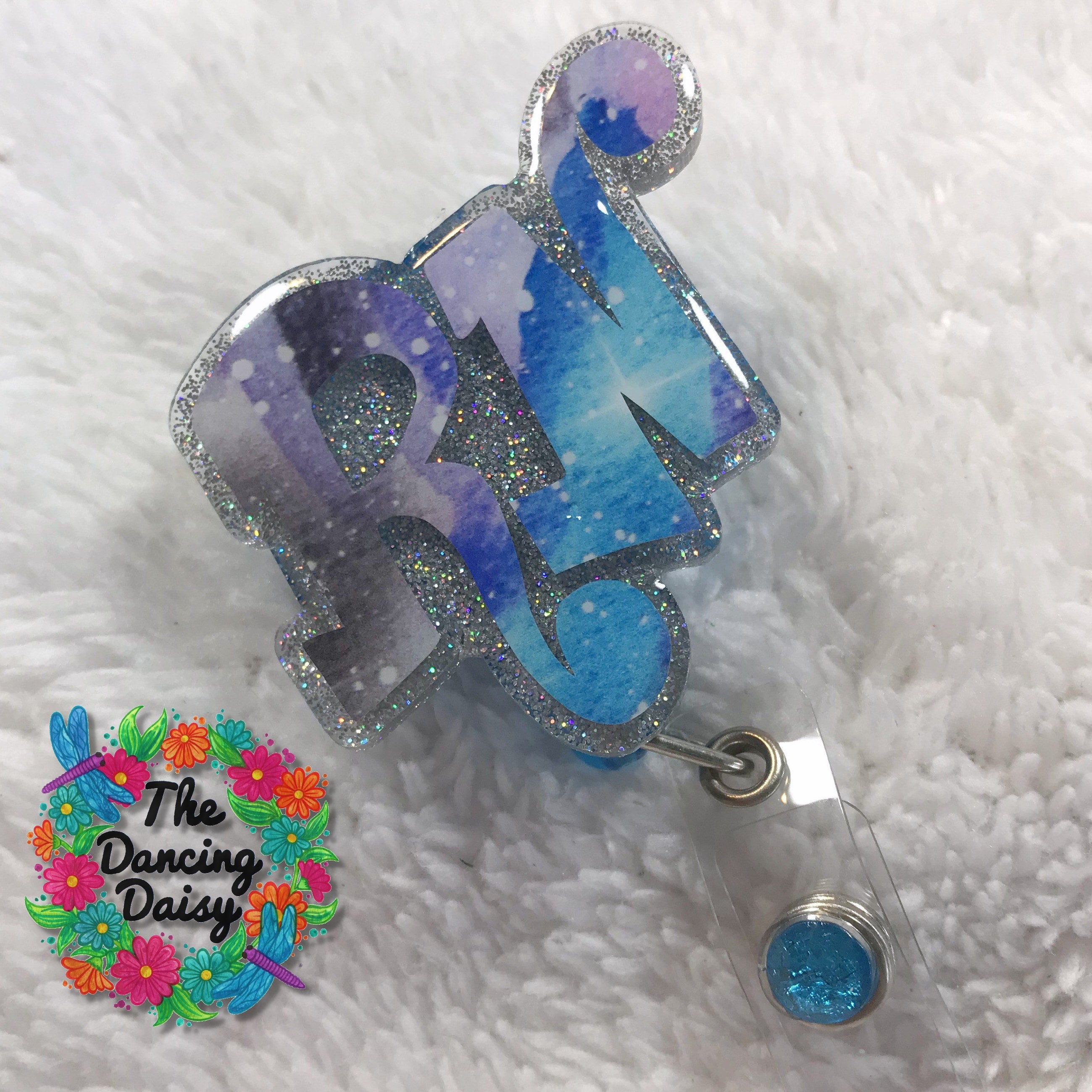 RN Nursing Degree Letters Acrylic Blank for Badge Reel Ornaments ...
