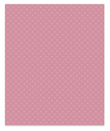 Shabby Pink Floral 14 Faux Leather