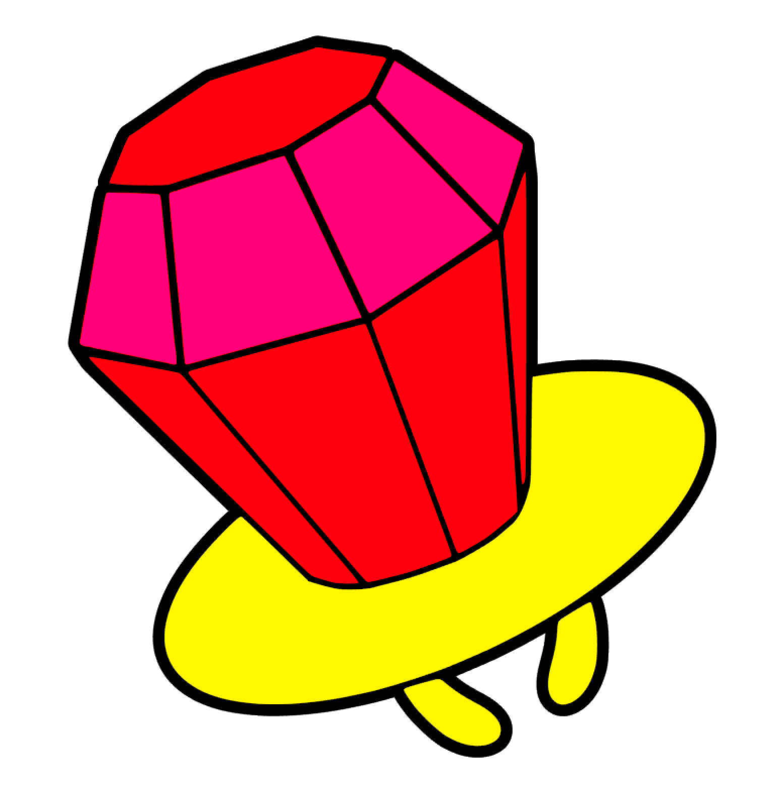 Ring Sucker Acrylic Blank