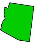 Arizona State Acrylic Blank