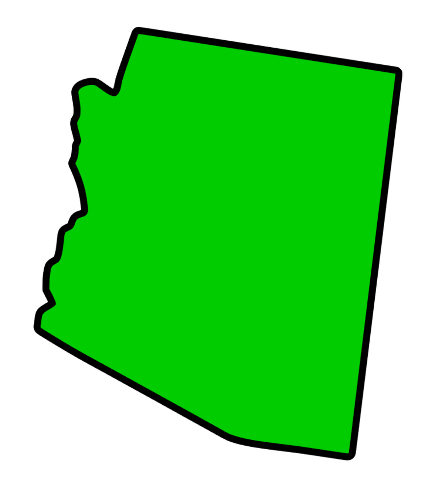 Arizona State Acrylic Blank