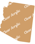 State of Arizona Acrylic Blanks