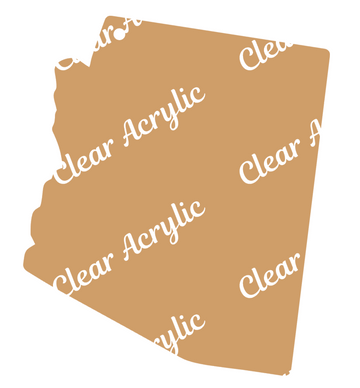 State of Arizona Acrylic Blanks