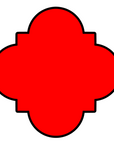 Quatrefoil Acrylic Blank