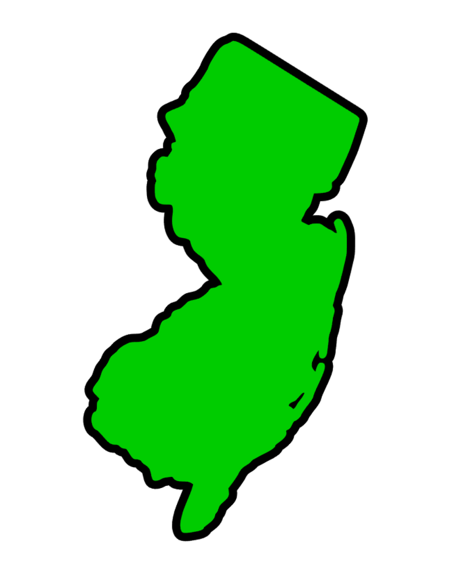 New Jersey Acrylic Blank