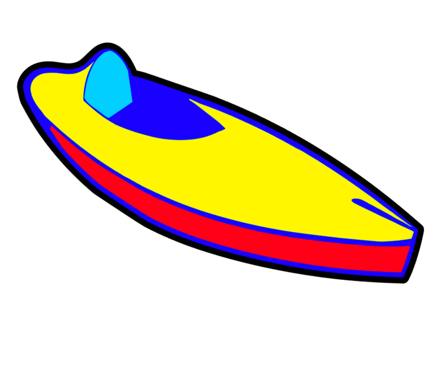 Kayak Acrylic Blank