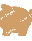Piggy Bank Acrylic Blank