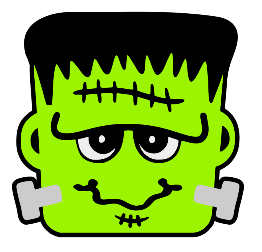Frankenstein Block Head Acrylic Blank