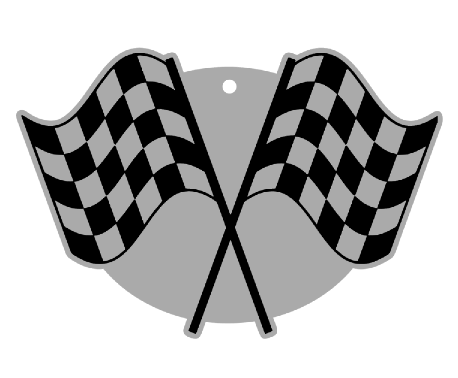 Racing Flags Acrylic Blanks – Moxie Vinyls