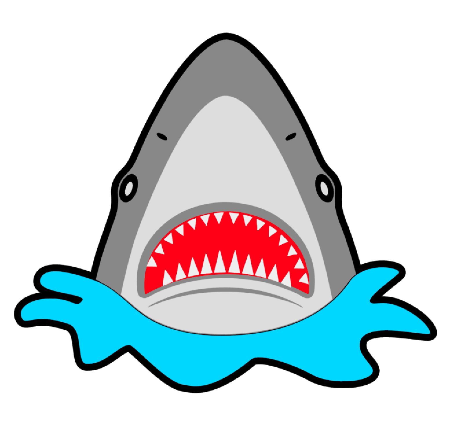 Great White Shark Acrylic Blank