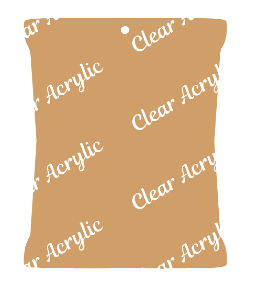 Chip Bag Acrylic Blank