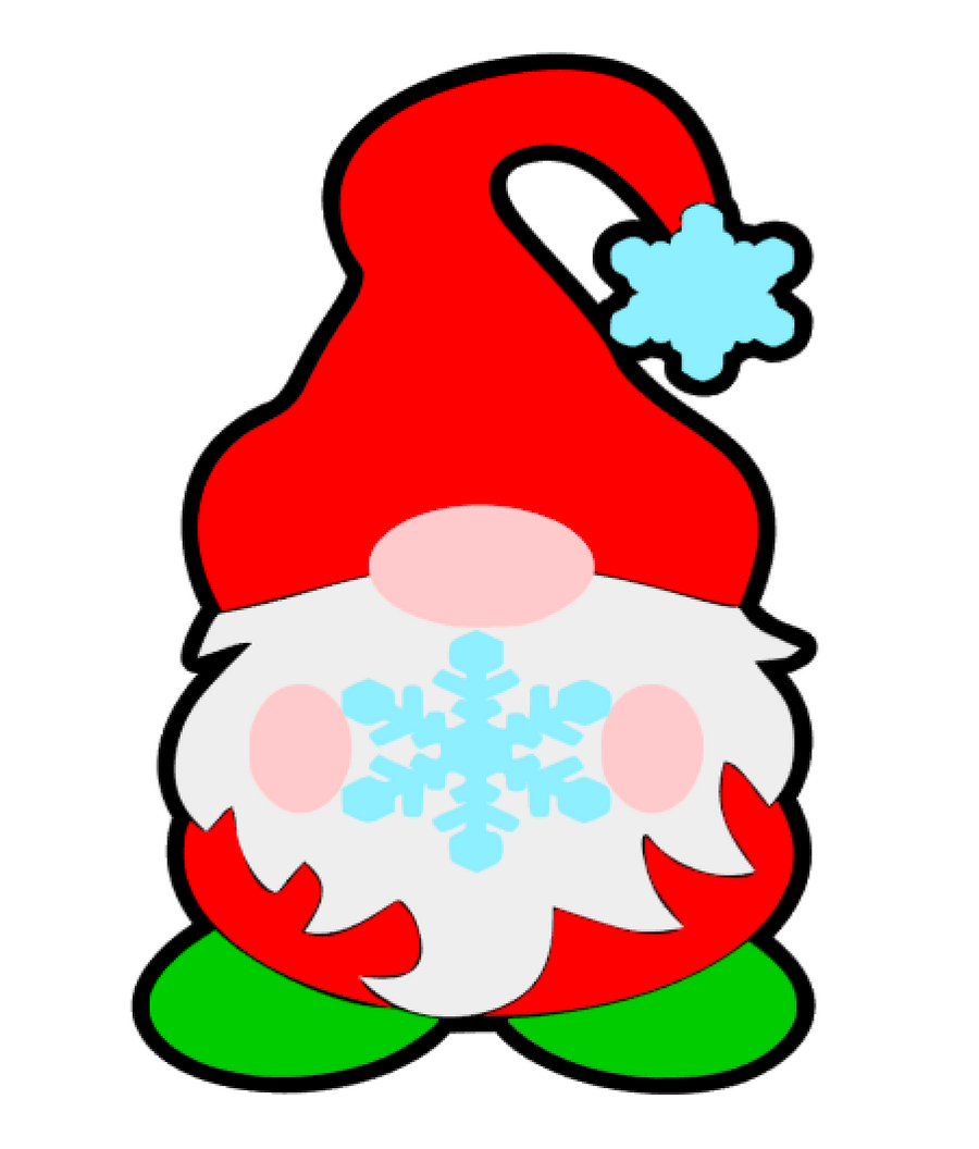 Christmas Gnome Acrylic Blank