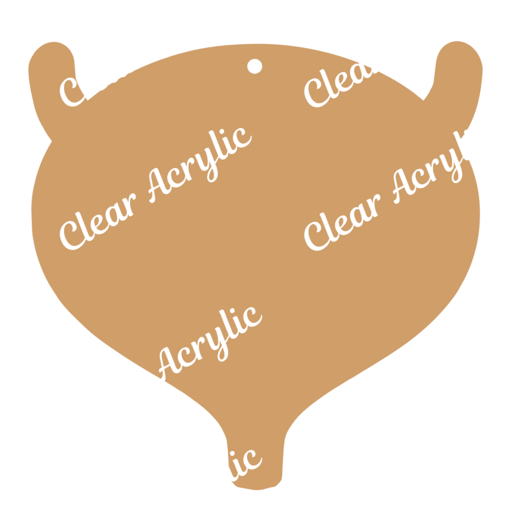 Urinary Bladder Acrylic Blank