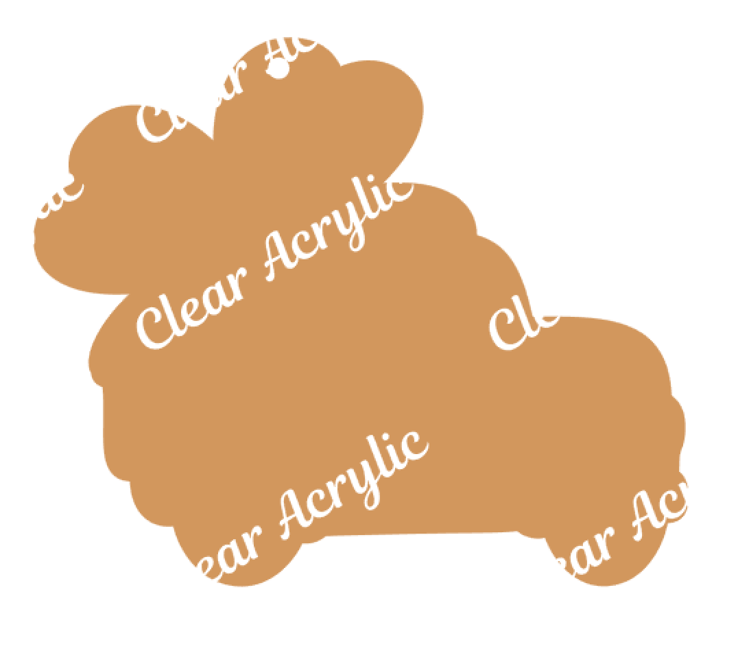 Clover Vintage Truck Acrylic Blanks