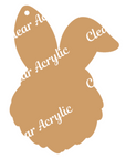 Easter Bunny Gnome Acrylic Blank