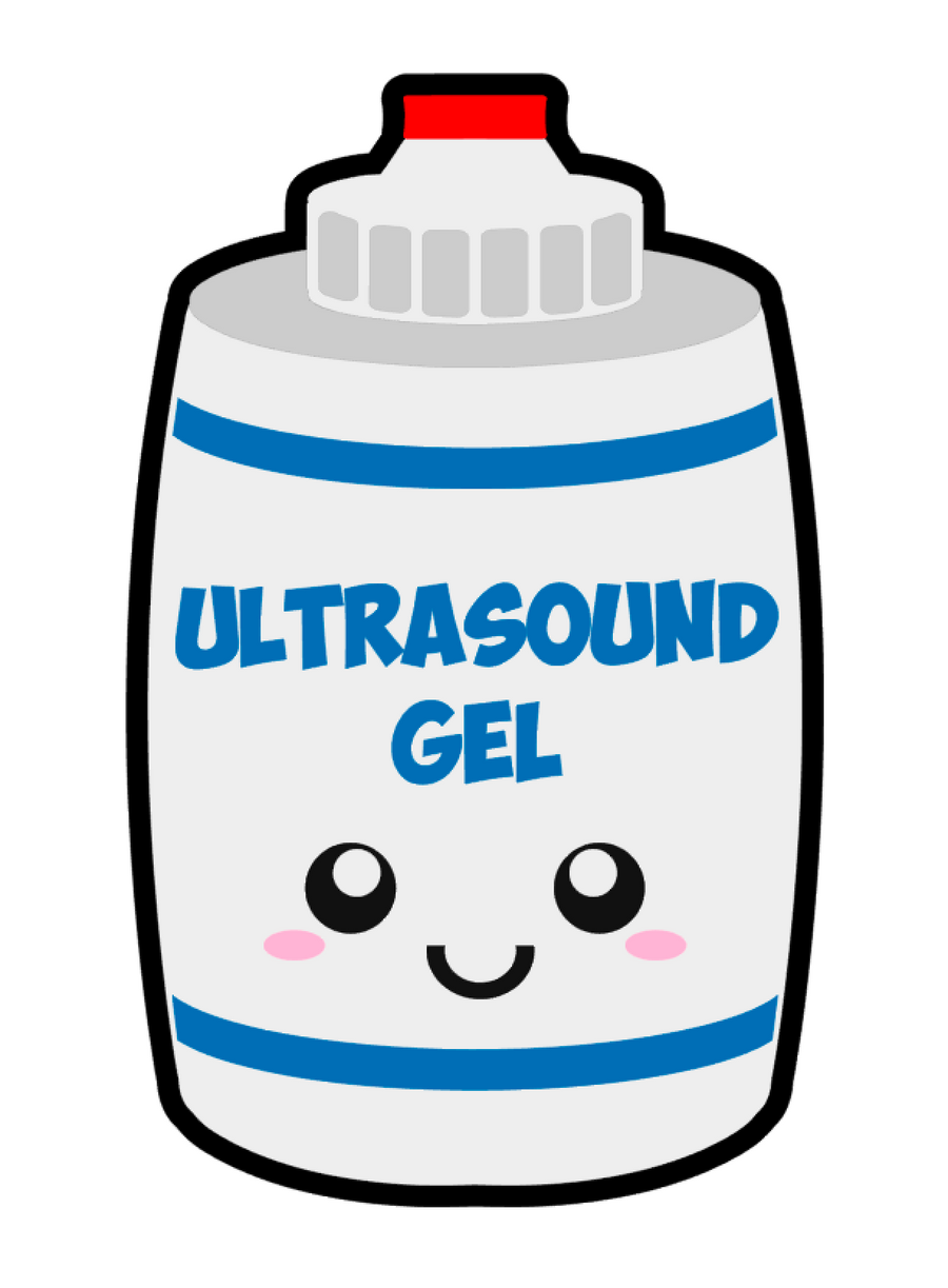 Ultrasound Gel Bottle Acrylic Blank