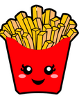 French Fries Acrylic Blank