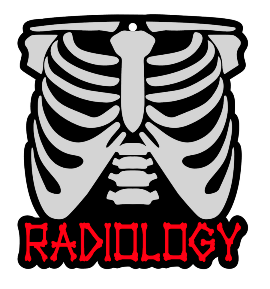 Radiology Rib Cage Acrylic Blank