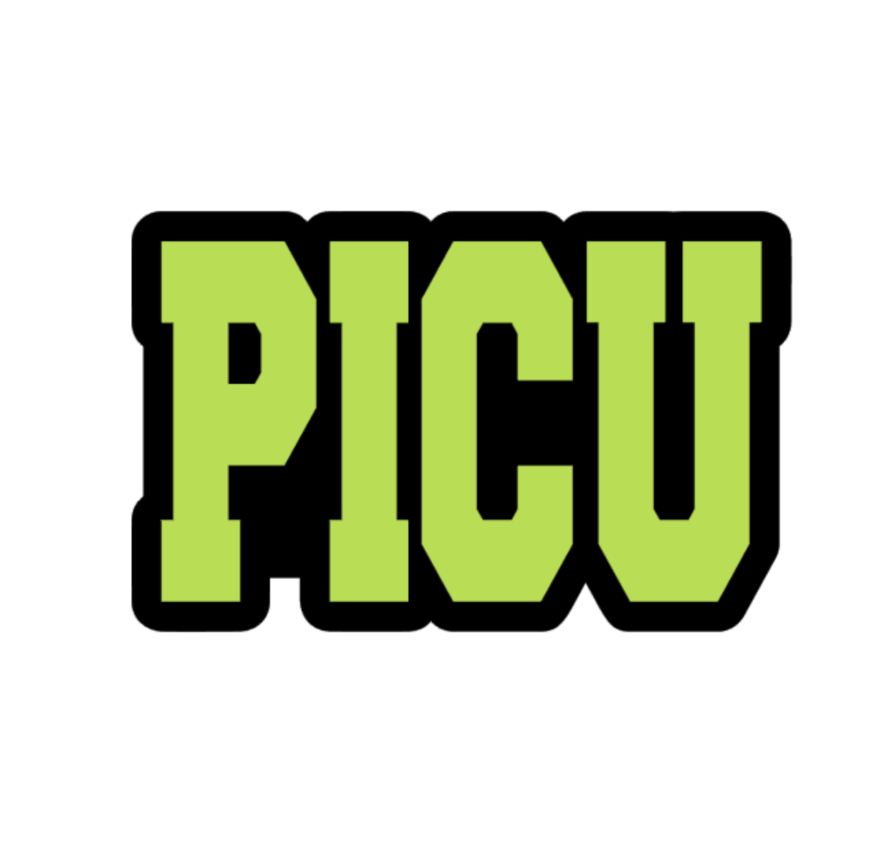 PICU Acrylic Badge Reel Blanks