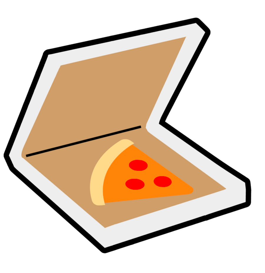 Pizza Box Acrylic Blank