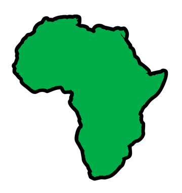 Africa Acrylic Blank