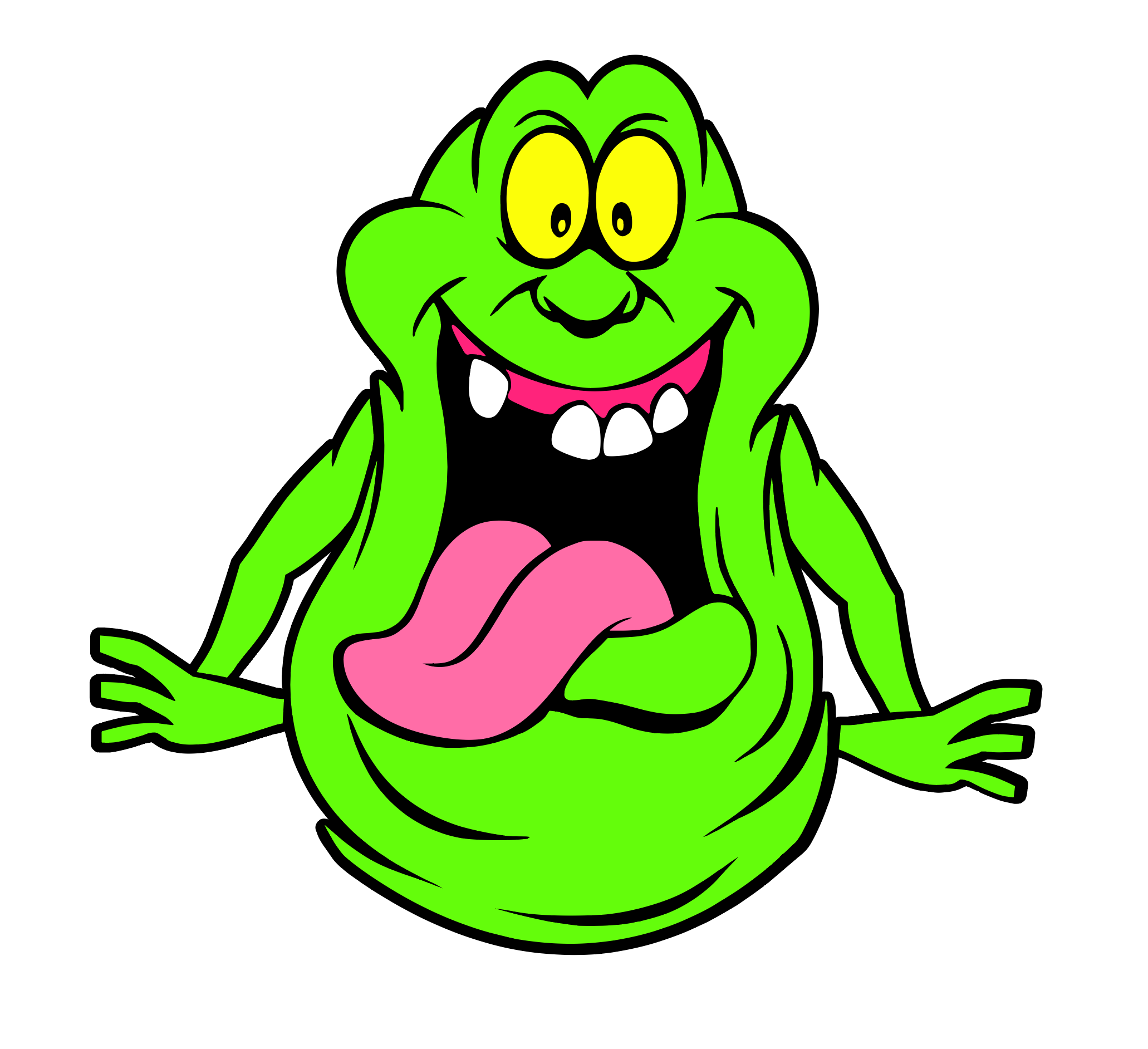 Slimer DECAL – Moxie Vinyls